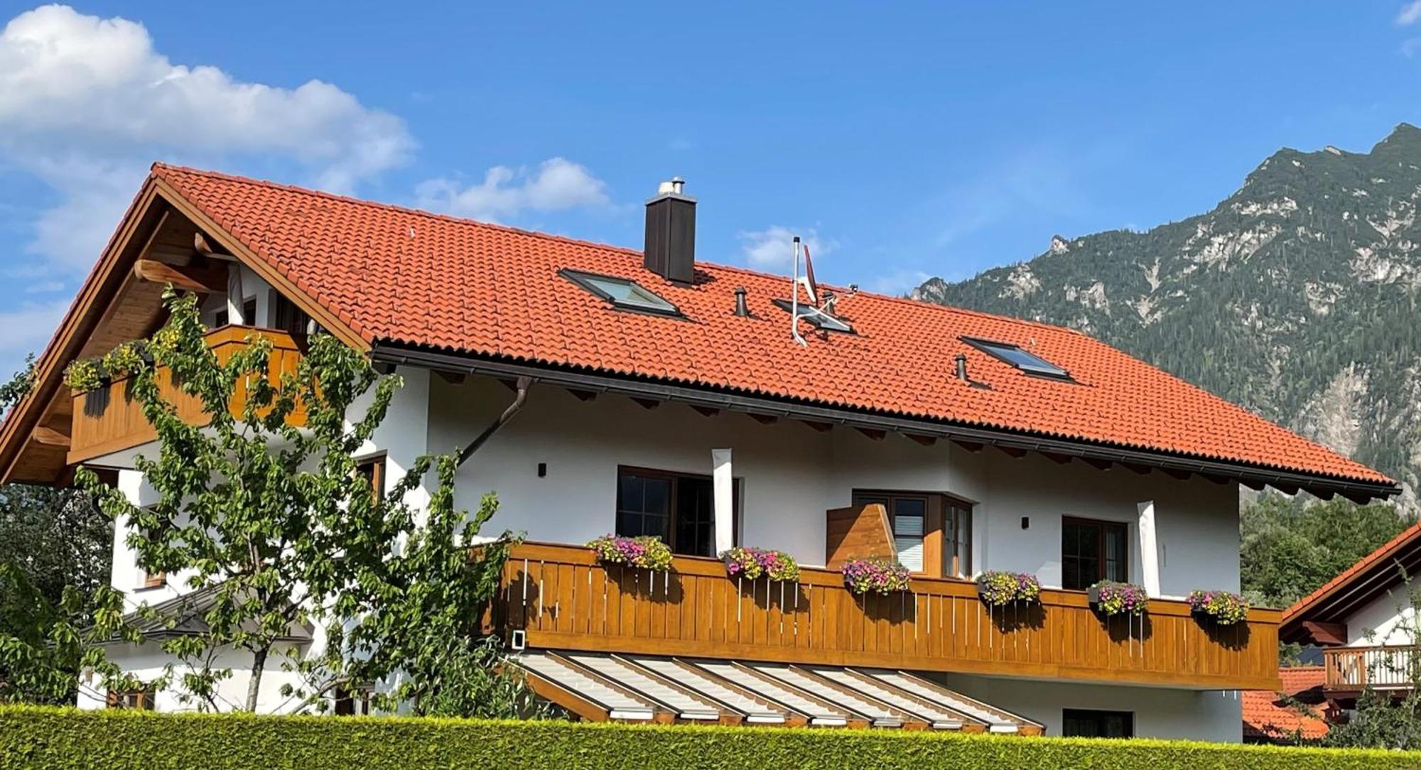 Das Bergquartier - Ferienwohnung Zugspitze اوبيرو المظهر الخارجي الصورة